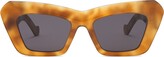 Loewe Anagram Cat Eye Sunglasses in Brown