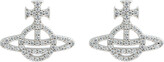 Vivienne Westwood Calliope Crystal-embellished orb Stud Earrings