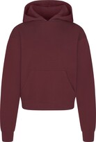 Cotton Fleece Classic Hoodie | Oxblood